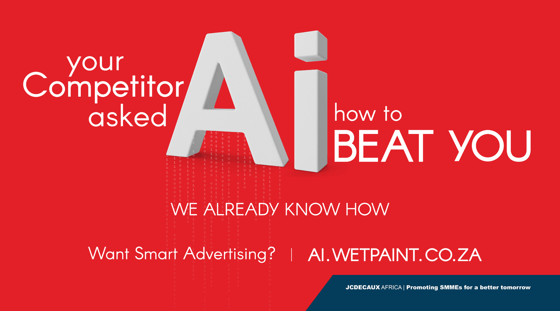 Your Competitor Wetpaint billboard